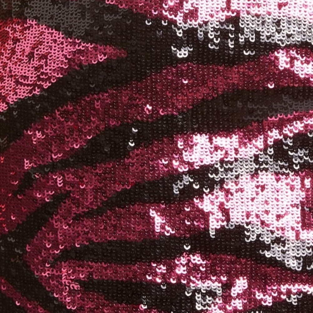 Alice + Olivia Tiger Sequin Mini Dress NWT Prom - Picture 5 of 13